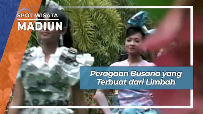 Peragaan Busana yang Terbuat dari Limbah, Madiun