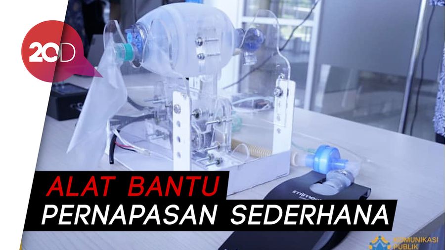 Wajah Robot Ventilator ITS Rp 20 Jutaan untuk Lawan Corona