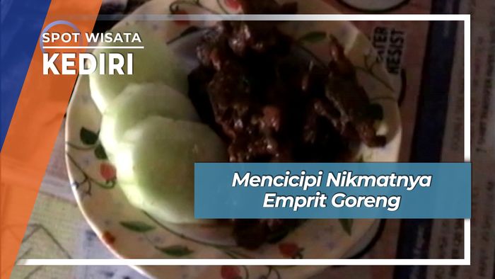 Mencicipi Nikmatnya Emprit Goreng, Kediri