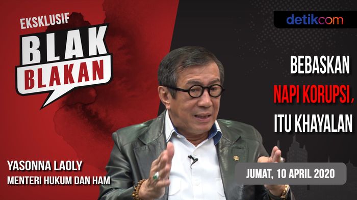 Sebentar Lagi, Blak-blakan Menkum dan HAM Yasonna Laoly