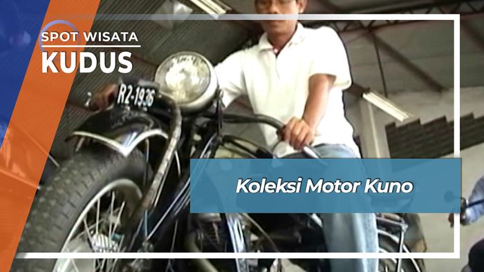 Ratusan Koleksi Motor Eropa Kuno Ngembalrejo Kudus