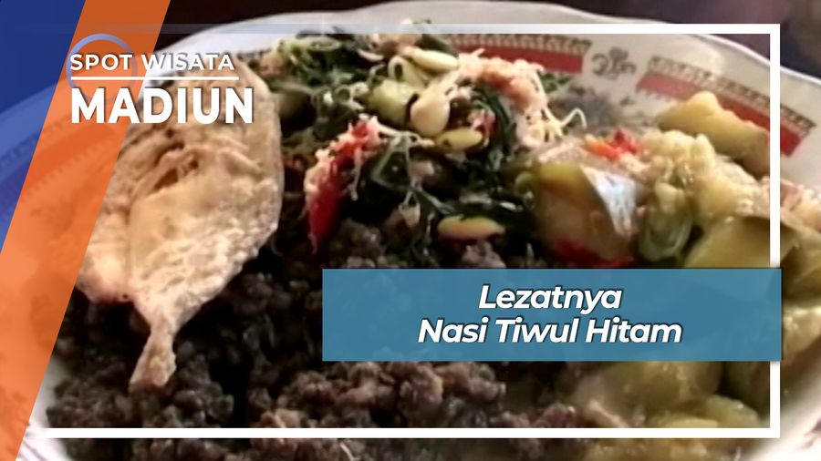 Lezat Nikmat Nasi Tiwul Hitam Madiun