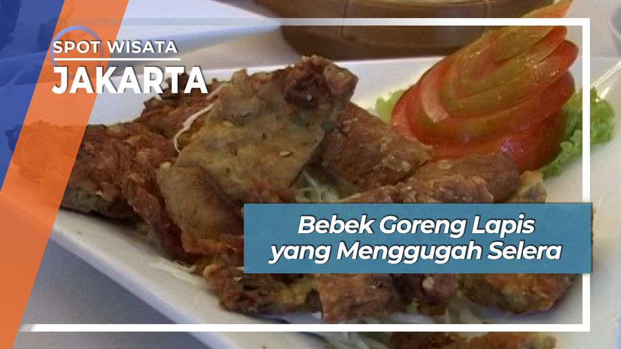 Bebek Goreng Lapis yang Menggugah Selera Jakarta