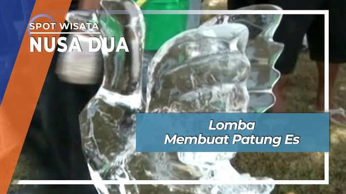 Lomba Membuat Patung Es Nusa Dua