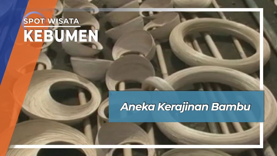 Kerajinan Dekoras Bambu Desa Somagede Sempor Kebumen