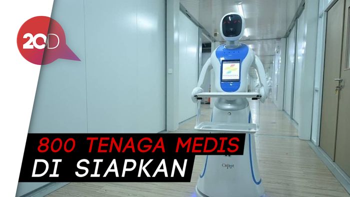 Tangani Pasien COVID-19, RS Pertamina Jaya Gunakan Robot Perawat