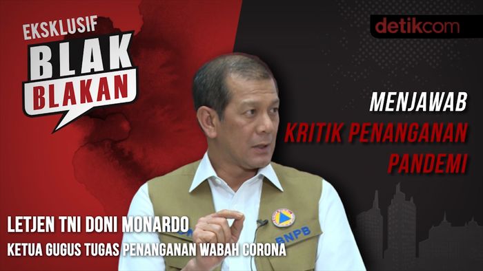 Letjen Doni Monardo Menjawab Kritik Penanganan Pandemi