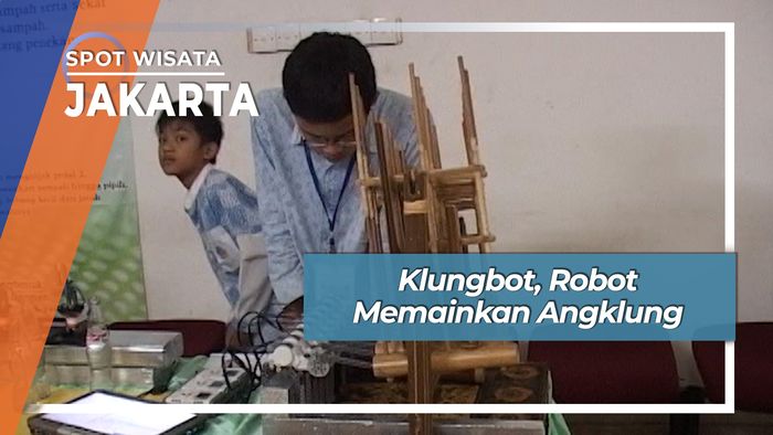 Klungbot, Robot Memainkan Angklung, Jakarta