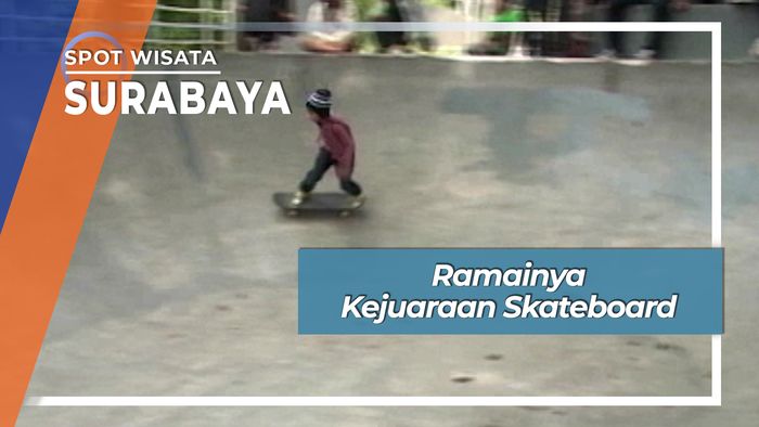 Ramainya Kejuaraan Skateboard, Surabaya
