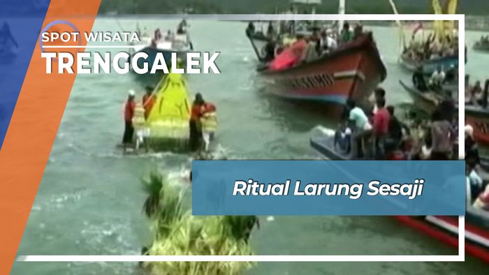 Ritual Larung Sesaji, Trenggalek