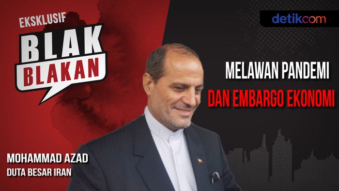 Blak-blakan Dubes Iran Perangi Corona Walau Diembargo AS