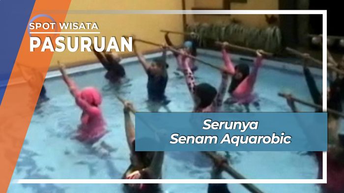 Serunya Senam Aquarobik, Pasuruan