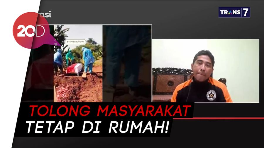 Jeritan Hati Sopir Ambulans Makamkan Jenazah Pasien Corona di Jakarta
