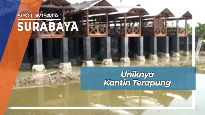 Unik Menarik Kantin Sekolah Terapung Banjar Sugihan Tandes Surabaya
