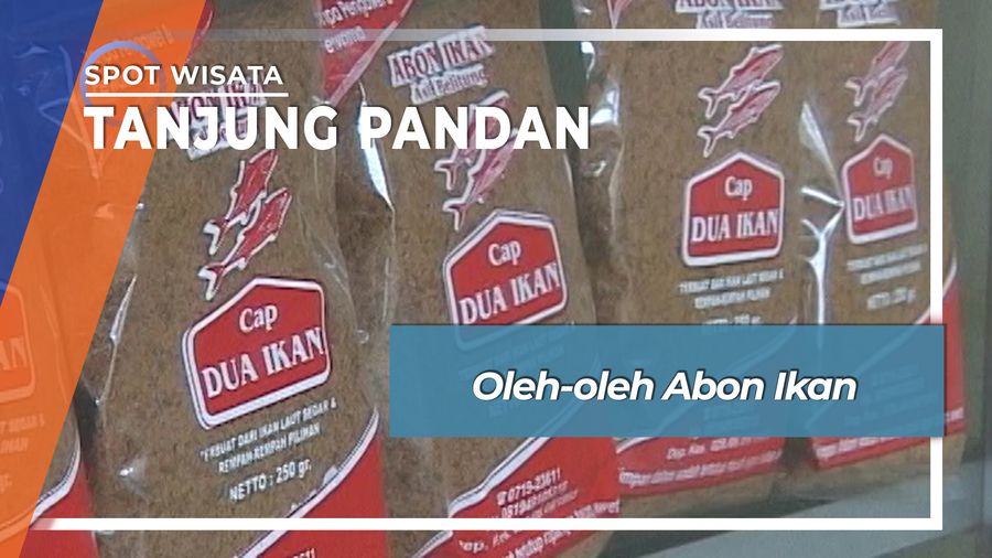 Buah Tangan Lingkung alias Abon Ikan Belitung