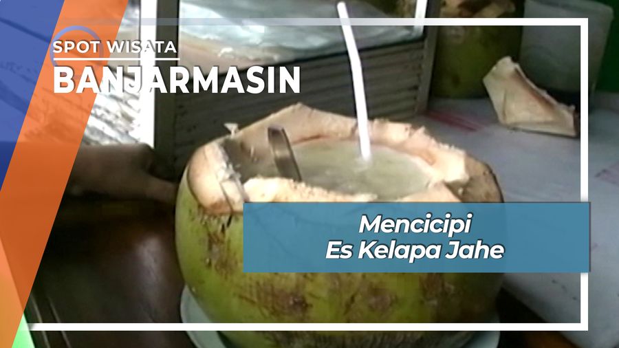 Minuman Es Kelapa Jahe Kecamatan Gambut Banjar Kalimantan Selatan