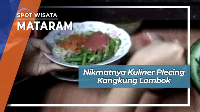 Plecing Kangkung Kuliner Khas Lombok Nusa Tenggara Barat