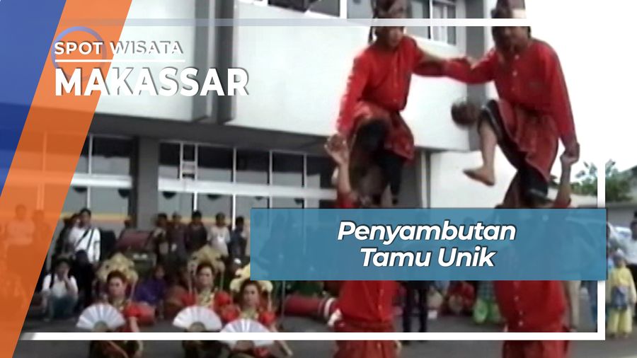 Penyambutan Tamu Unik, Makassar