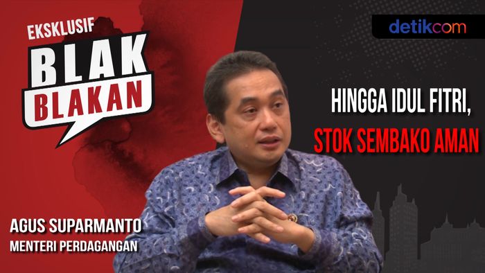 Menteri Perdagangan Buka Kartu Stok Sembako Saat Corona