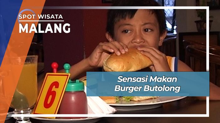 Sensasi Makan Burger Butolong, Malang