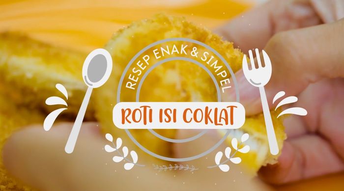 Cocok untuk Buka Puasa, Roti Goreng Isi Coklat Meleleh