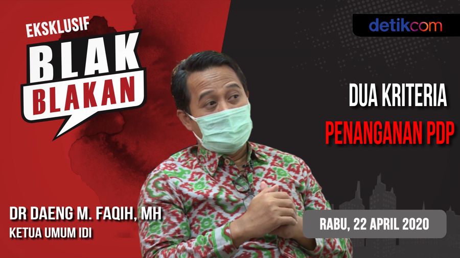 Sebentar Lagi, Ketua Umum IDI Blak-blakan Penanganan PDP