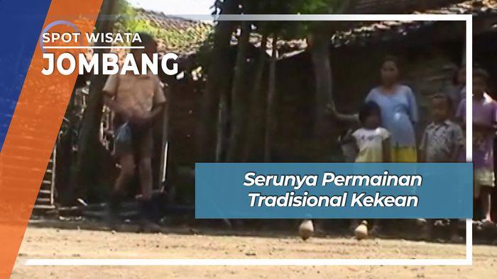 Serunya Permainan Tradisional Kekean, Jombang