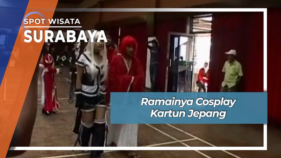 Ramainya Cosplay Kartun Jepang, Surabaya