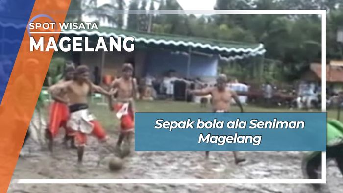 Unik Lucu Sepak Bola ala Seniman Magelang