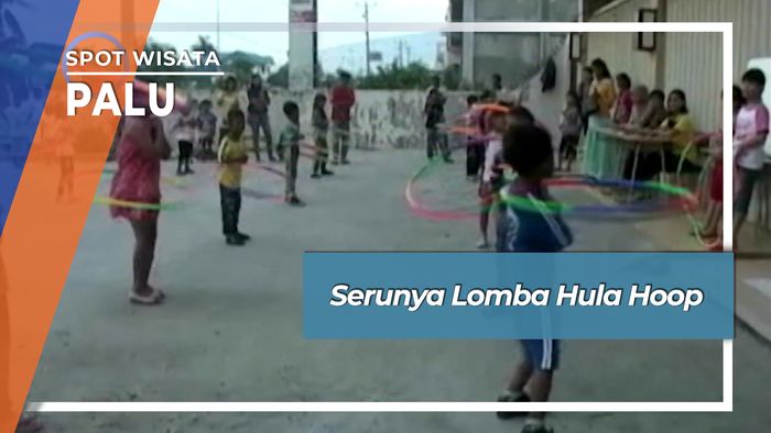 Seru Menarik  Lomba Hula Hoop Palu