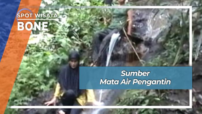 Sumber Mata Air Panas Pengantin Desa Salampe Kecamatan Cina Bone