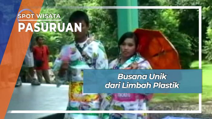 Unik Busana Limbah Plastik Pasuruan