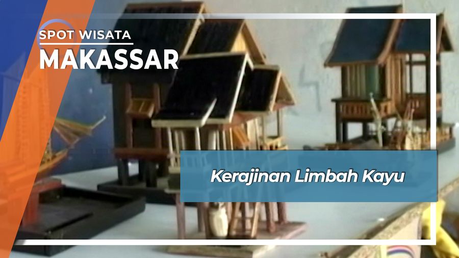 Kerajinan Limbah Kayu, Makassar