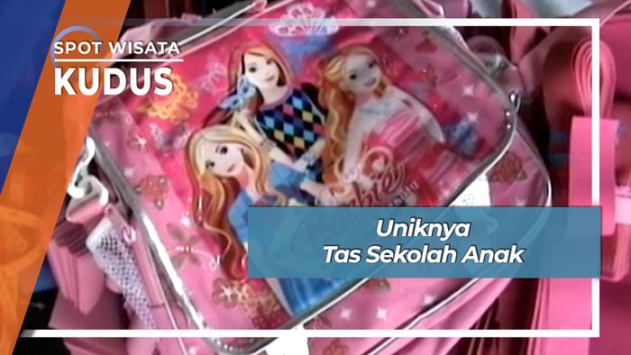 Uniknya Tas Sekolah Anak, Kudus