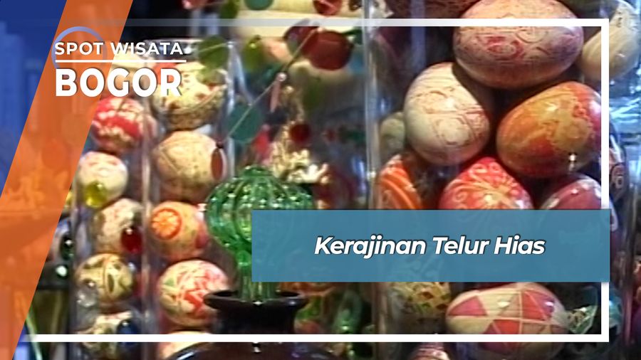 Kerajinan Telur Hias, Bogor
