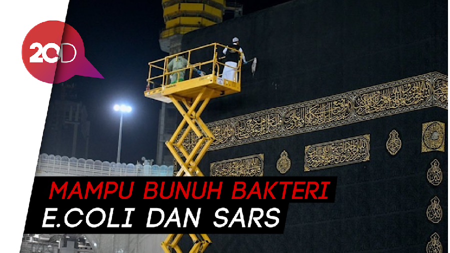 Cegah Corona, Kabah Disterilkan Menggunakan Teknologi Ozon