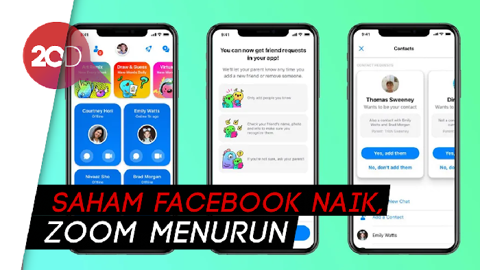 Messenger Rooms Facebook Ancam Eksistensi Zoom