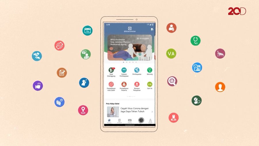 Anteng di Rumah Tetap Bisa Dapat Fasilitas BPJS Kesehatan