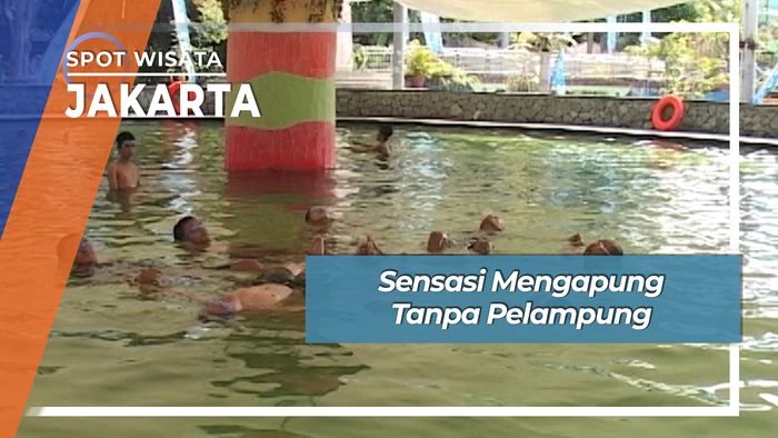 Sensasi Mengapung Tanpa Pelampung, Jakarta