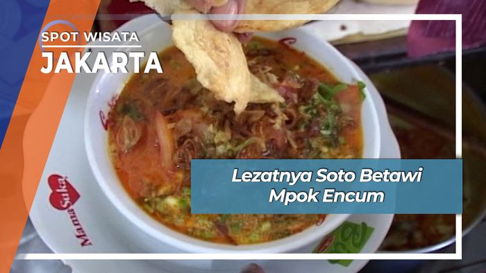 Rasa Betawi Soto Mpok Encum Pal Merah Jakarta