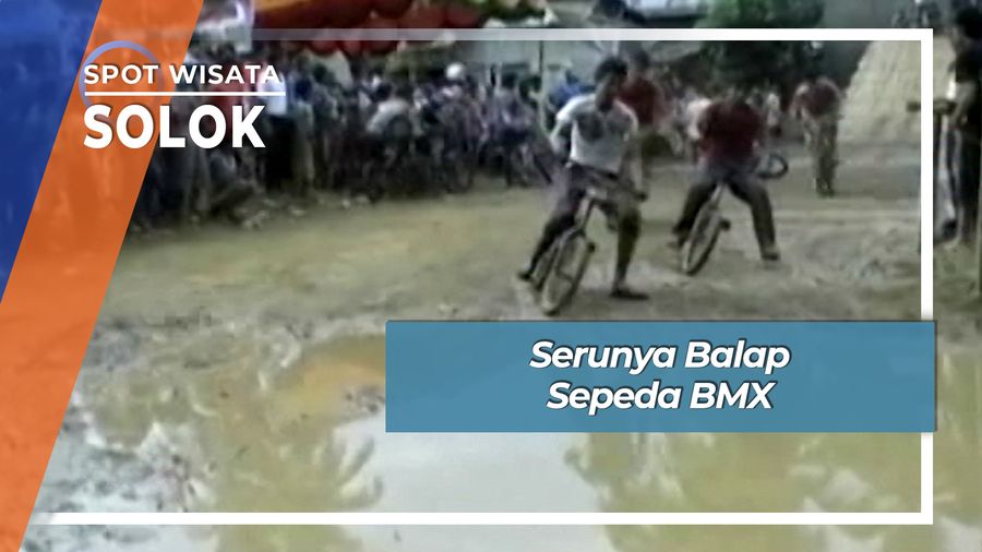 Seru Asik Lomba Sepeda BMX Solok Sumatera Barat