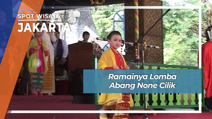 Ramainya Lomba Abang None Cilik, Jakarta