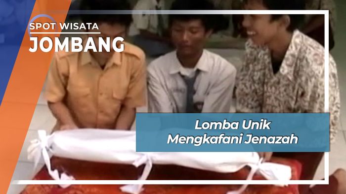 Lomba Unik Mengkafani Jenazah, Jombang