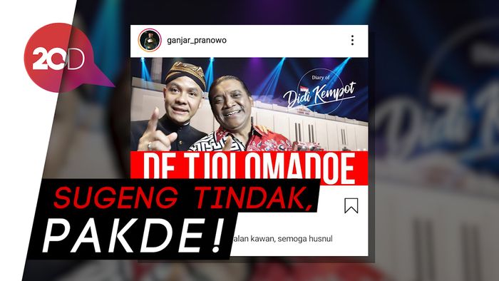 Ganjar Pranowo hingga Saykoji Lepas Kepergian Didi Kempot