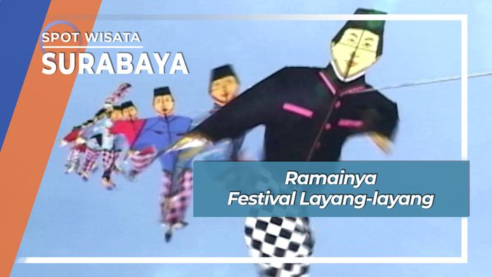Ramainya Festival Layang-layang, Surabaya