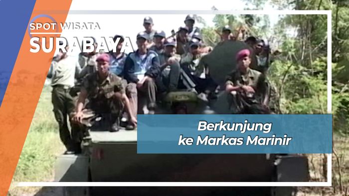 Berkunjung ke Markas Marinir, Surabaya