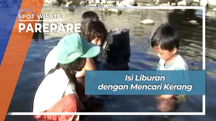 Isi Liburan dengan Mencari Kerang, Parepare