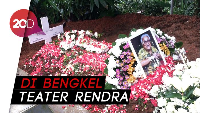 Pemakaman Adi Kurdi Keluarga Cemara Berlangsung Khidmat