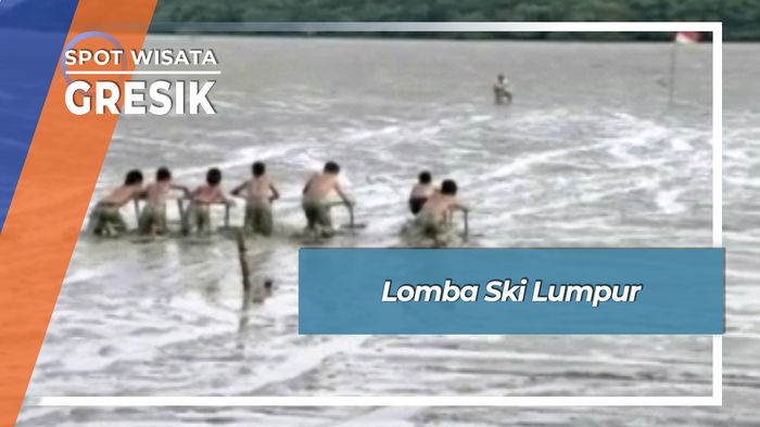 Pancalan Ski Lumpur Desa Karang Kering Kebomas Gresik