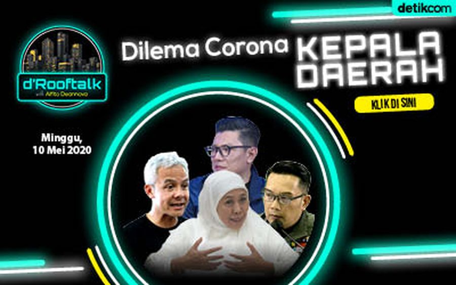 3 Gubernur Bicara Dilema Corona Kepala Daerah